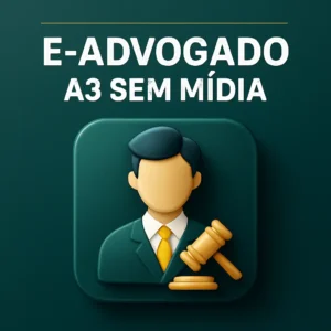 E-ADVOGADO A3 SEM MIDIA