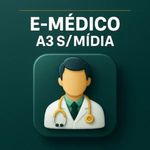 E-MEDICO A3 S/MIDIA